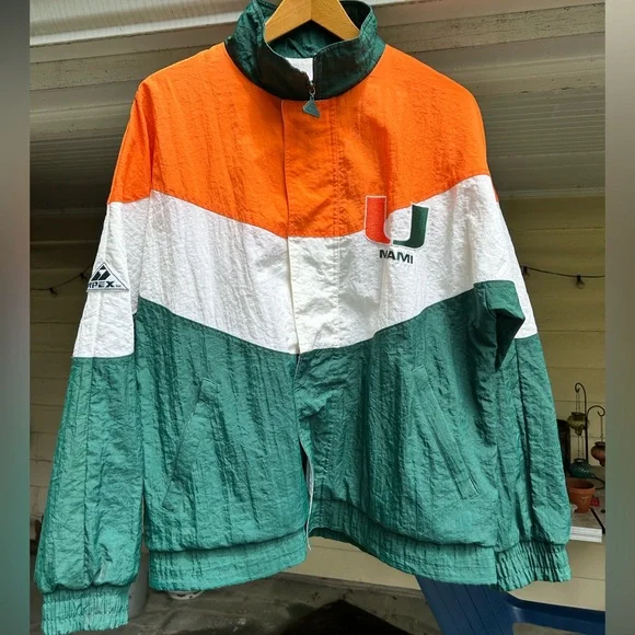 Retro U Miami Track Jacket - Picture 1 of 3